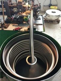 Высокотемпературная труба гибкого металла, теплостойкие гибкие спиральные трубки для на открытом воздухе проводки 