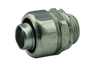 качество  Zinc Plated Malleable Iron Fittings 2 Liquid Tight Connector Compact Design завод
